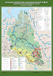 Учебн. карта "Западно-Сибирский экономический район. Социально-экономическая карта" 100х140