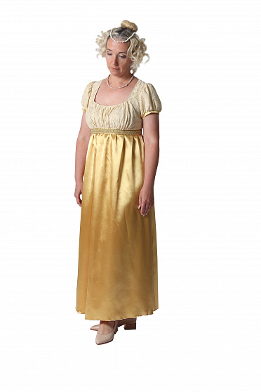 Карнавальный костюм взрослый "Платье пушкинской эпохи"