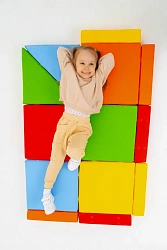 Мягкий конструктор  "Вундеркинд" 
Комплект модулей с магнитными креплениями, 38 элементов, Магматик