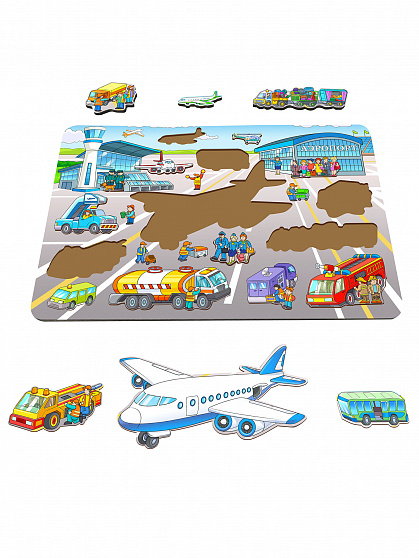 Рамка-вкладыш "Аэропорт" 16 деталей