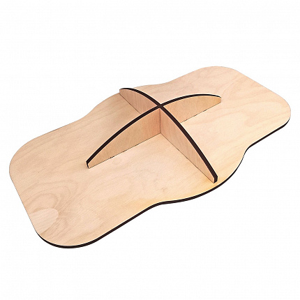 Развивающая доска "Балансборд с лабиринтом. Волшебник Изумрудного города"