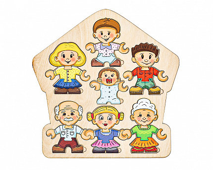 Конструктор "Собери персонажа. Семья"