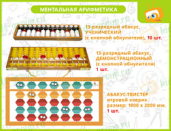 Комплект на группу  "Ментальная Арифметика"
