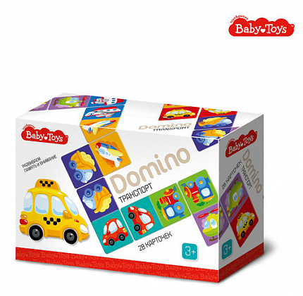 Домино "Транспорт" Baby Toys