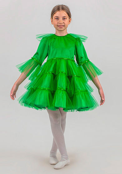 Платье Елки для девочки