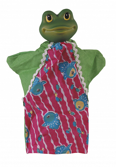 Кукла-перчатка: "Лягушка"