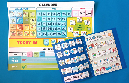 Пособие ПЕКС. КАЛЕНДАРЬ "АНГЛИЙСКИЙ ПЛАНЕР"