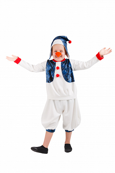 Карнавальный костюм детский  "Снеговик Полярный"