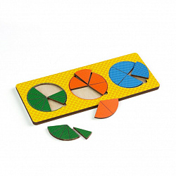 Рамки - вкладыши Никитина 3 круга сложные