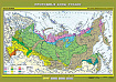 Учебн. карта "Природные зоны России" 100х140