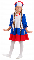 Карнавальный костюм детский "Патриотка"