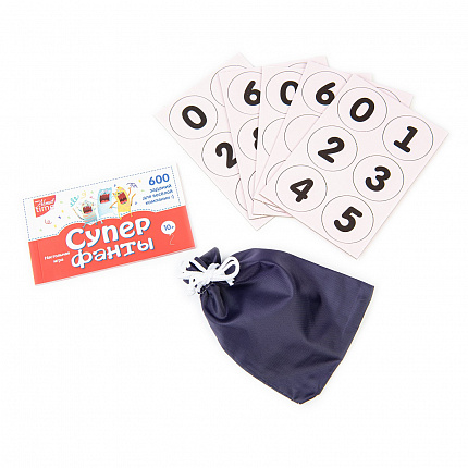 Игра настольная Суперфанты (600 заданий ). Серия АКТИВ time