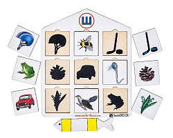 Дидактическая игра "Теневое лото на звук Ш"