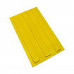 Тактильная плитка ПУ 300*180 полоса (направление движения) желтая