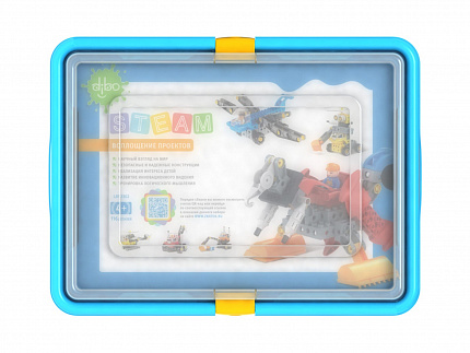 Конструктор DIBO "Воплощение проектов" 116 деталей. Знаток