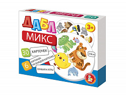 Игра настольная "Дабл. Микс" (30 карточек)
