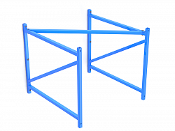 Ферма для тренировочного баскетбольногощита, вынос 1,2м