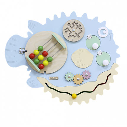 Набор бизибордов "Веселые рыбки"