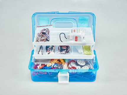 Детский конструктор по образовательной робототехнике "РОБОТРЕК "МАЛЫШ-1"