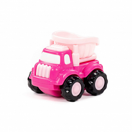 Автомобиль-самосвал инерционный (розовый) (в пакете) Оскар