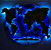 Развивающая магнитная карта мира
с LED-подсветкой