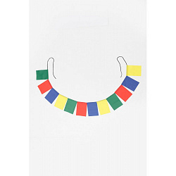 Флажки (12шт) на шнуре 2,5м