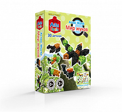 Конструктор ARTEC World "Мир жуков" коробка 30дет. Знаток