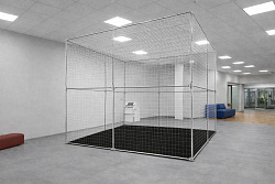 Куб сетчатый 4×4×4 м, с демпфирующим покрытием