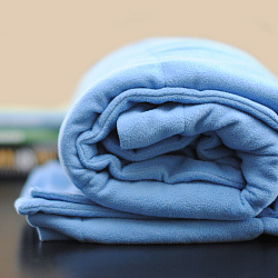 Утяжеленный плед с фиксированным весом 145х205см