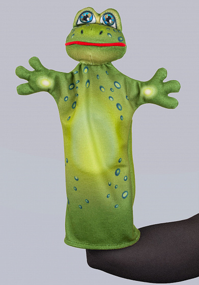 Перчаточная кукла Лягушка