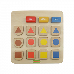 Панель "Сортировка: цвет и форма"