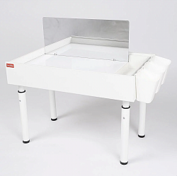 Логопедическое зеркало для запуска речи + двусторонний держатель (тип "Мольберт")