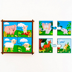 Пазлы Мама–малыш