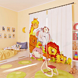 Комплект фотоштор. А мы к вам