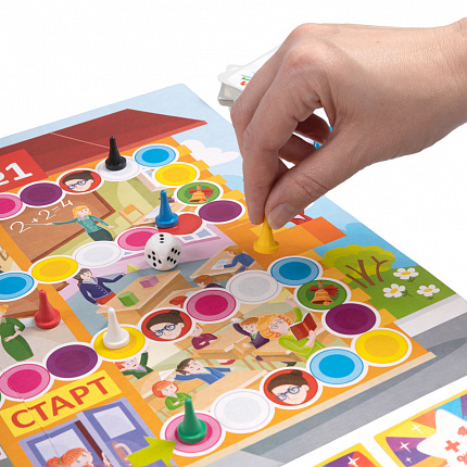 Игра настольная "Викторина первоклассника. Подготовка к школе"