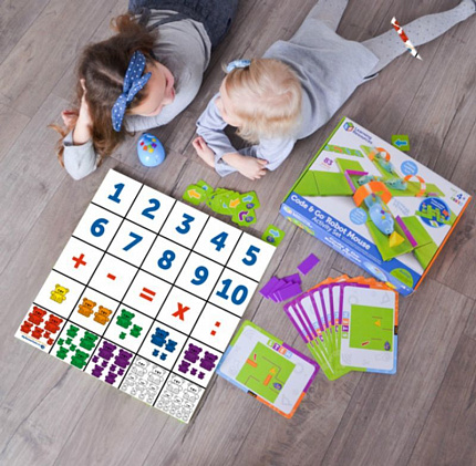 Комплект тематических полей "Строим маршруты с РобоМышью" (6 элементов)