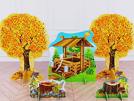 Театральная композиция "Осеннее настроение" (осень-зима)