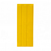 Плитка тактильная (полоса) 180х500х4, ЭКОПВХ, жел