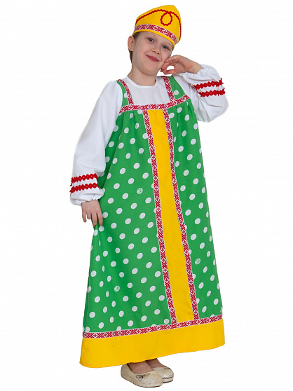 Алёнушка в зелёном