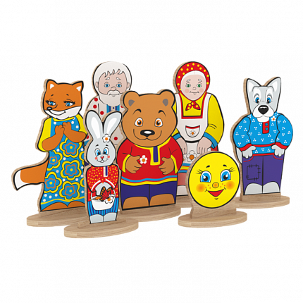 Набор "Персонажи сказки "Колобок"