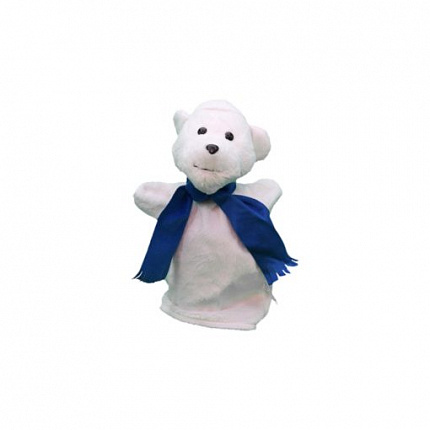 Игрушка на руку  Белый медведь