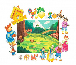 Сказки 5 в 1 фетр (20дет)