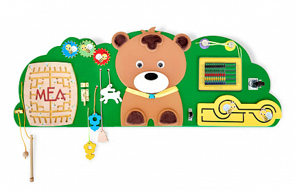 Бизиборд "Мишка косолапый"