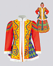 Скоморох Масленица шуба женская
