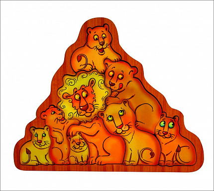Головоломка "Львы"