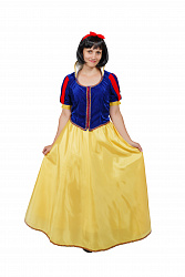 Карнавальный костюм взрослый "Белоснежка"