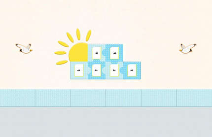 Комплект настенных панелей - стенд "Восход"