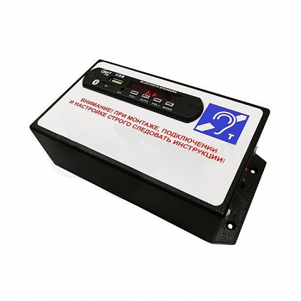 Индукционная стационарная система ИЦР-3.1. Встроенный плеер