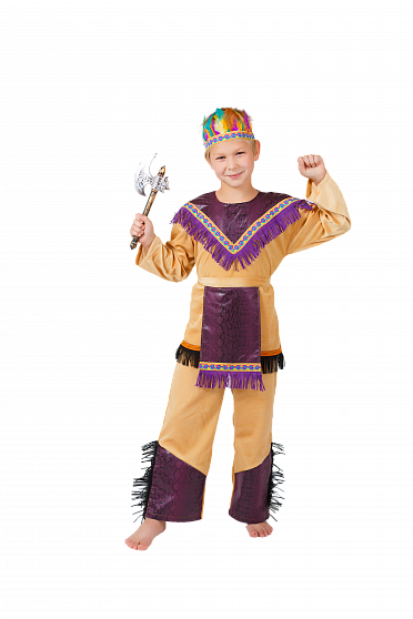 Карнавальный костюм детский "Индеец - мальчик"