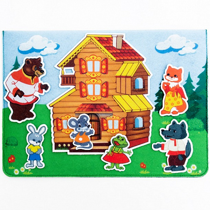 Фетровые сказки Теремок